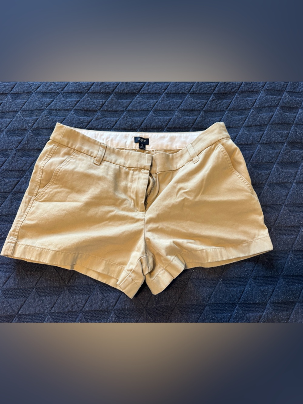 J. Crew Khaki Chino Shorts- Light Beige